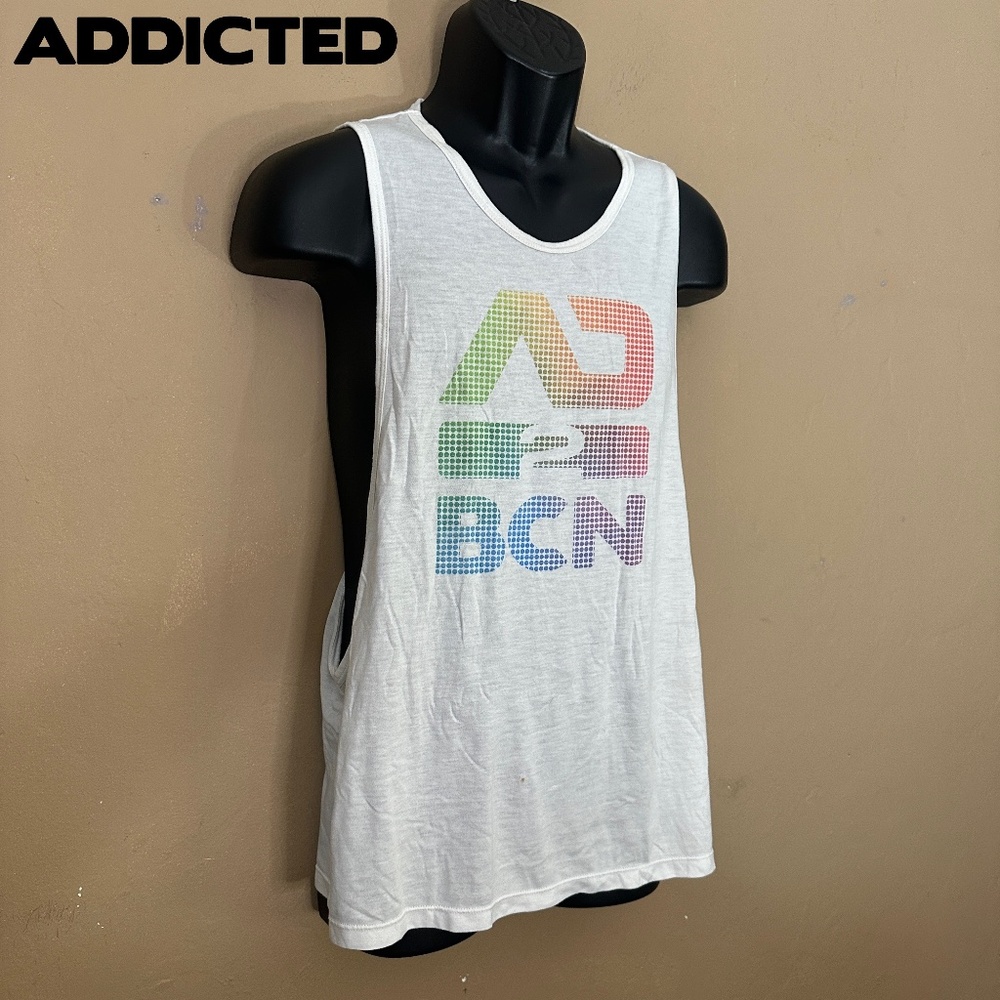 Addicted BCN Low Rider Tank Top Large 32-34 Gently worn 50% viscose / 50% poly